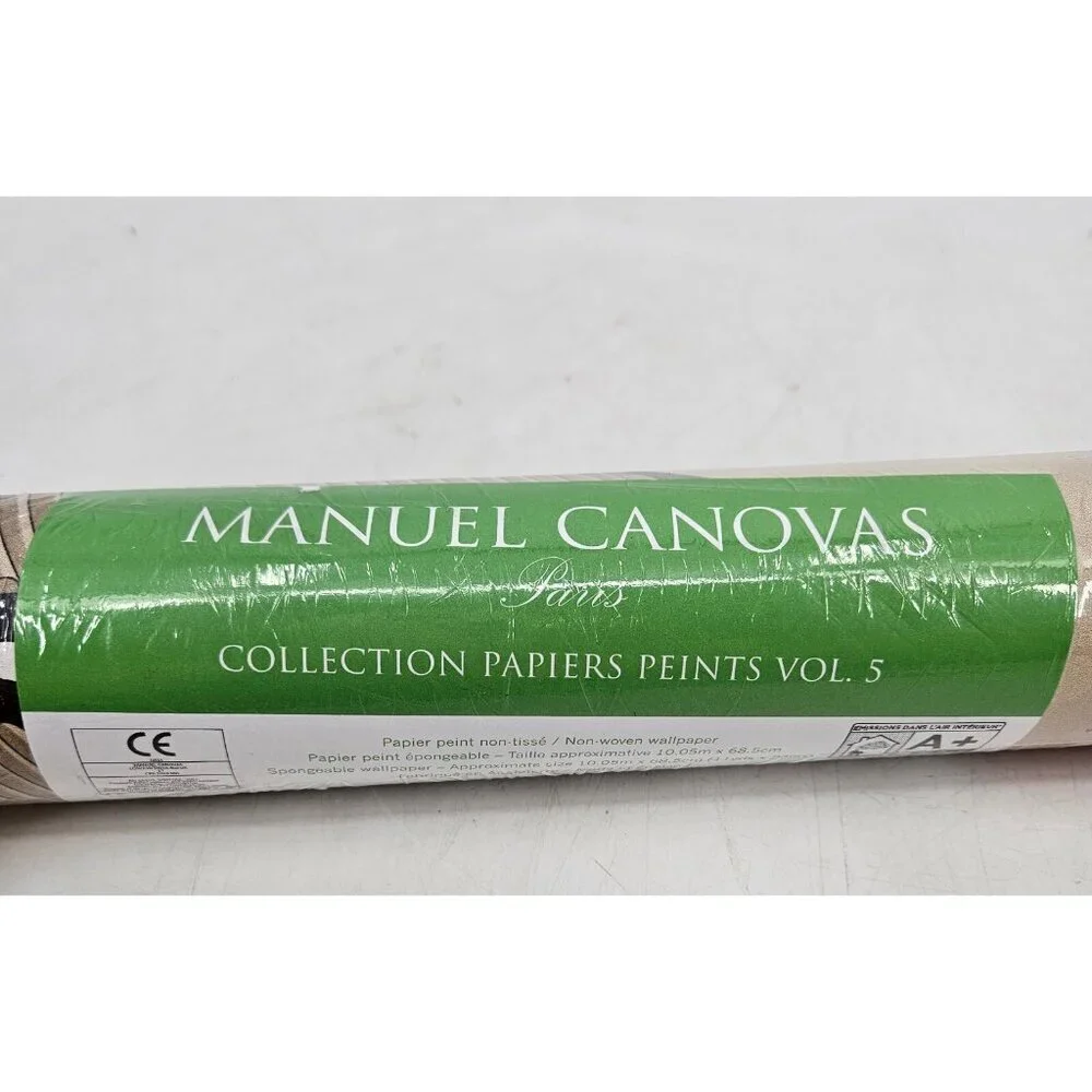 New Manuel Canovas Wallpaper Vol 5 Shade G Asian Toile 03076/01 11 Yards 26 ins